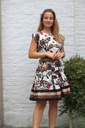 Robe en coton à fleurs Marijn nm100
