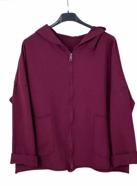 Sweatervest Mark met capuchon nm95