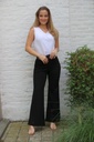 Broek Lizz nm68 hoge taille wijde pijp