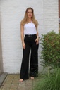 Pantalon Lennon nm68 taille haute ceinture large