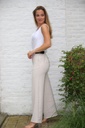 Gabardine flare pants Lea nm22