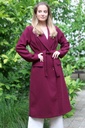 Jacket Lianne nm100 large point collar double row of buttons