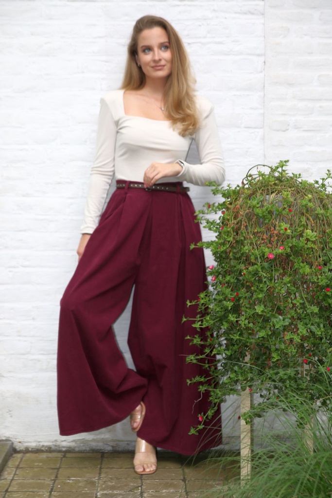 Pantalon Daisy wide leg nm100
