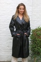 Trenchcoat Maaike in leer-look