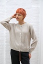Cardigan Lieuwe nm25 ronde hals 25 procent super fijne alpaga