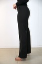 Gabardine flarebroek Laure hoge taille 