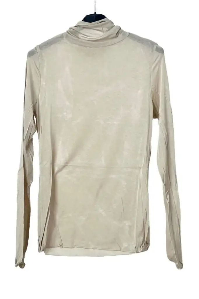 T-shirt Mace lange mouw met kasjmier nm85