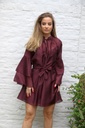 Luana nm85 tencel trompetmouw tailleriem onderjurk