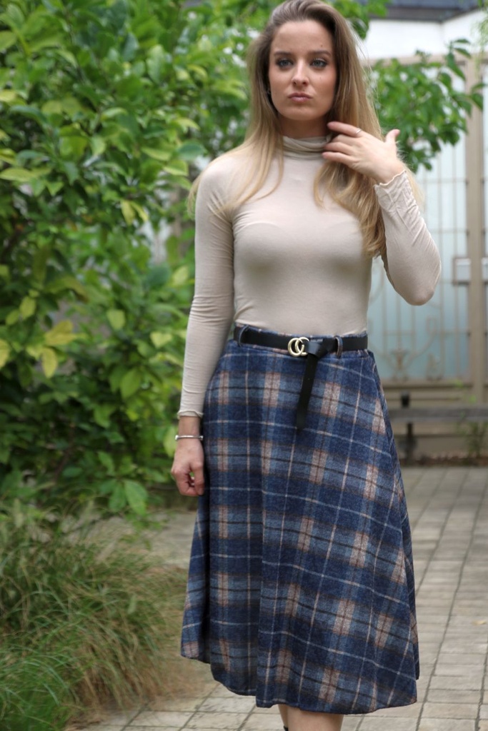 Klokrok Levon nm12 medium madras Schotse ruit 