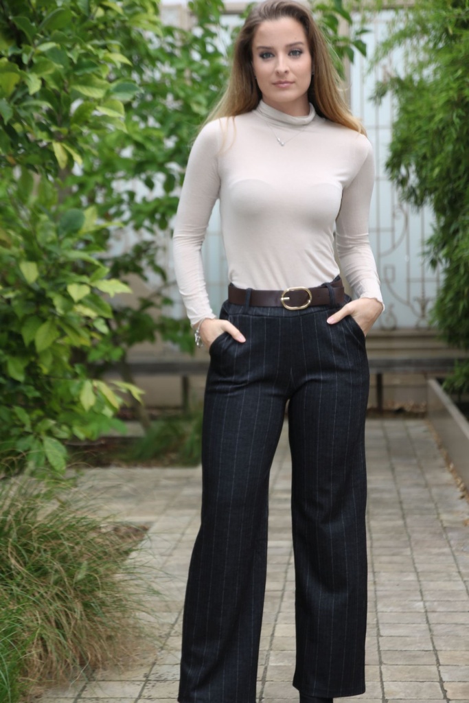 Broek Musa krijtstreep fijne visgraat nm65