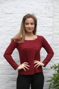 Luqman 3196 nm20 open hals viscose jersey 