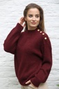 Pul Lambert nm25 opstaande geribde kraag 4 retro knopen