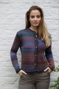 Cardigan Luisa nm53 ingebreide dégradé ronde hals 