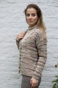 Tricot cardigan Nisa nm 36 in boucléstof v-hals knopen
