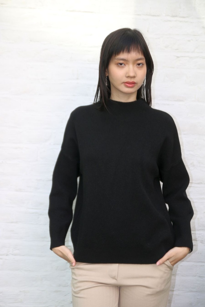 Tricot pull Novi nm60 met opstaande kraag