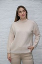 Tricot pull Novi nm60 met opstaande kraag