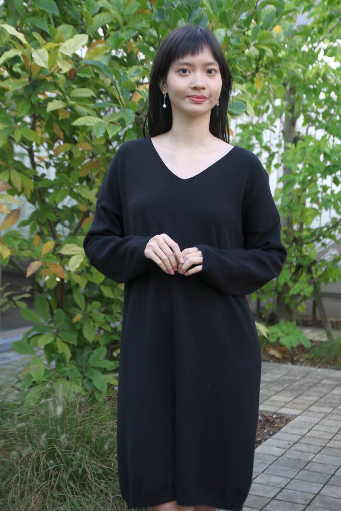 Tricot jurk Nadine nm60 boven de knie 