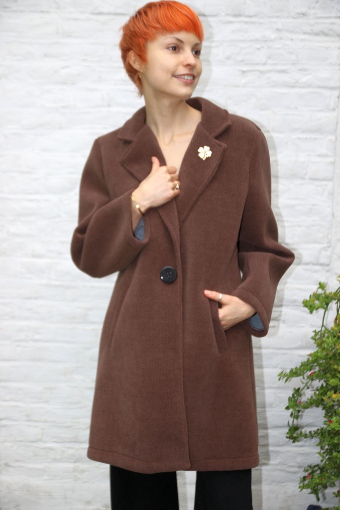 Jas Lamis nm50 reverskraag  1 knop scuba voering