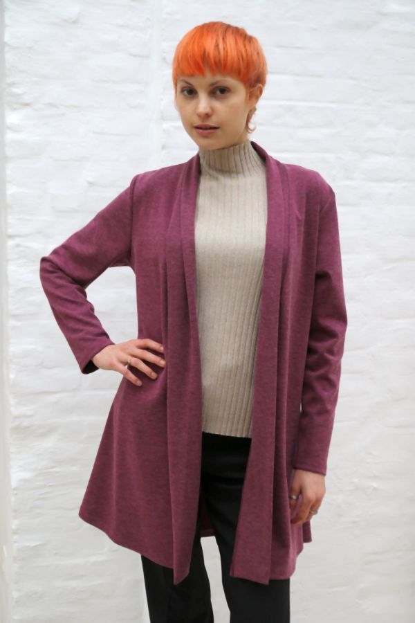 Cardigan Nik nm32 jersey net boven de knie