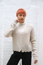 Mohair cardigan Lisandro nm65 hals nacré knopen 