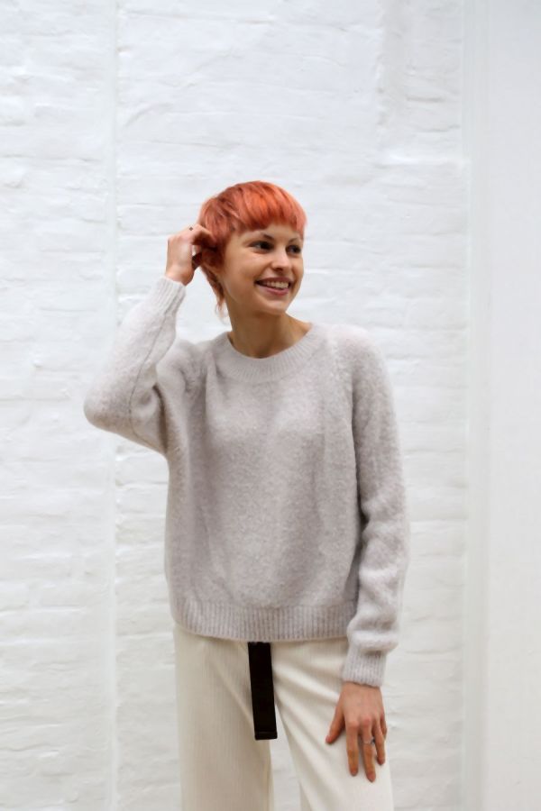 Pul Lydia nm25 ronde hals bevat 25 percent super alpaga