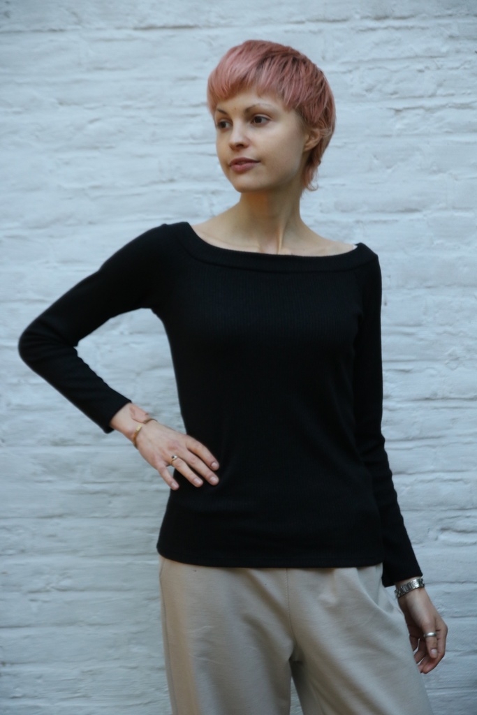 Tricot pull Naz nm40 boothals lange mouwen