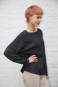 Tricot pull Nele nm50 ronde hals glitter 