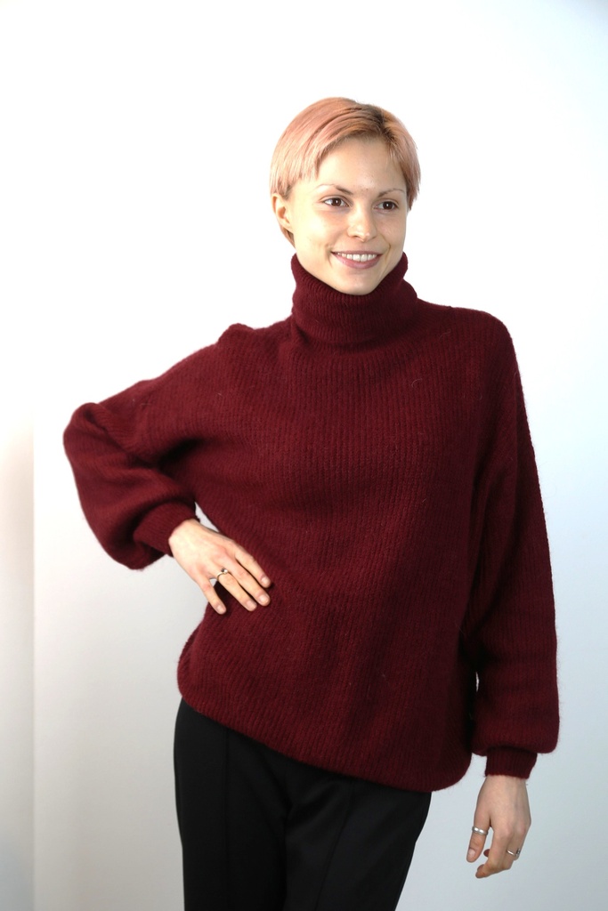 Pull Quirijn nm25 opstaande kraag parelsteek 