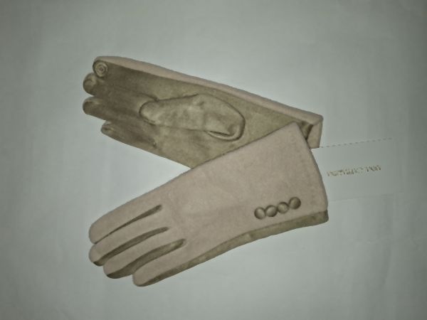 Nicolette handschoenen flanel en velours 