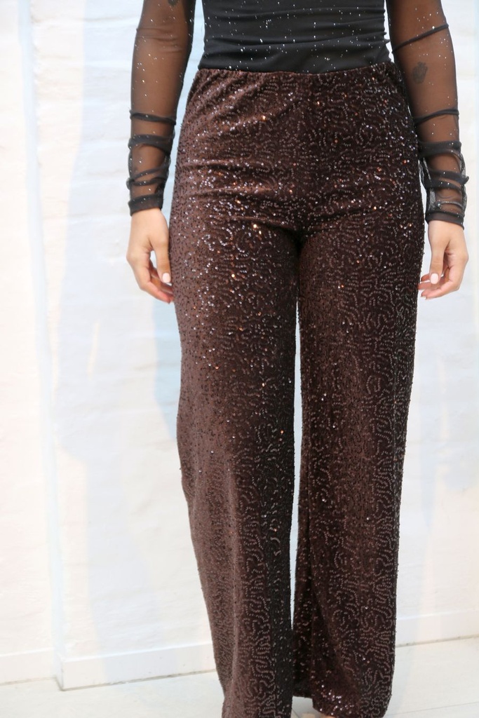 Liesje nm38 glamy flarebroek