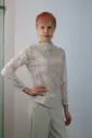 Transparant kanten t-shirt Madelon