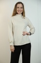 T-shirt Lambertus nm20 opstaande kraag viscose jersey