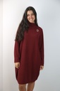 Tricot Philine nm5 opstaande kraag glitter gulden, diamanten embleem
