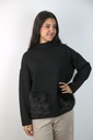 Pull Patryk nm50 geribde kraag fluffy zakken