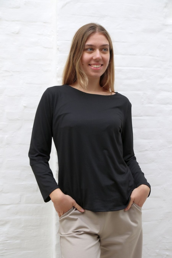 T-shirt Lei nm20 boothals viscose jersey