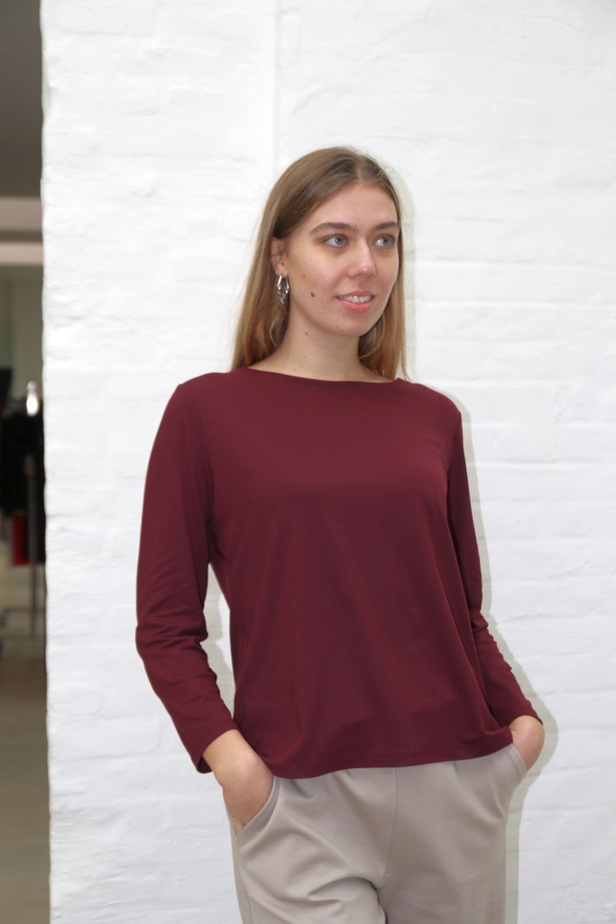 T-shirt Lei nm20 boothals viscose jersey