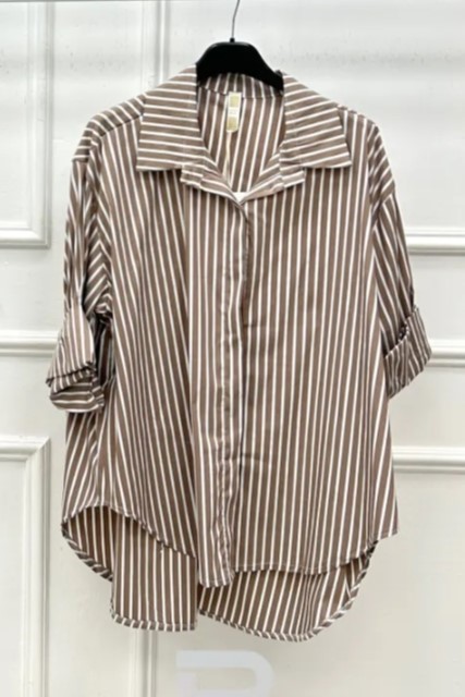 Gestreepte blouse Raff nm70