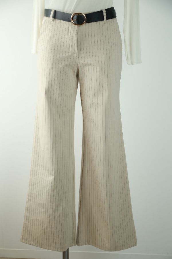 Flare broek Odin nm45 tennislijn 