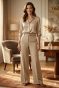 Flare broek Odin nm45 tennislijn 