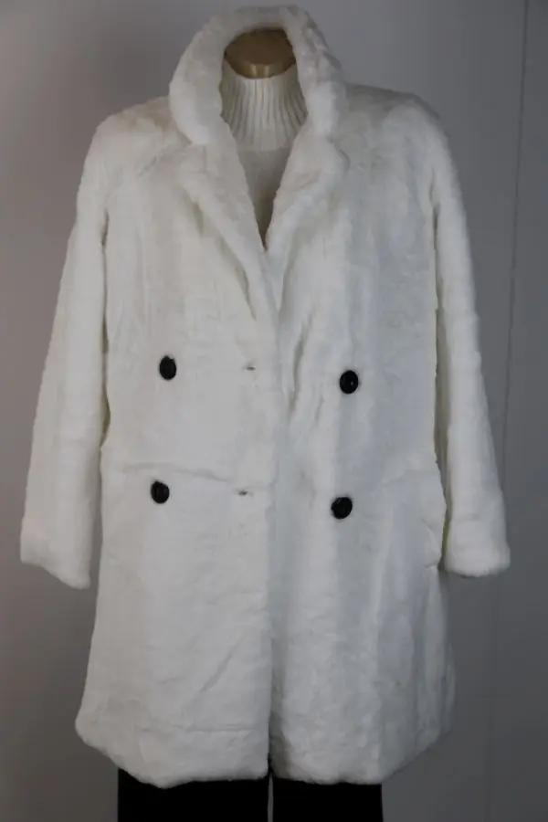 Jas Mijs in ecopels met reverskraag