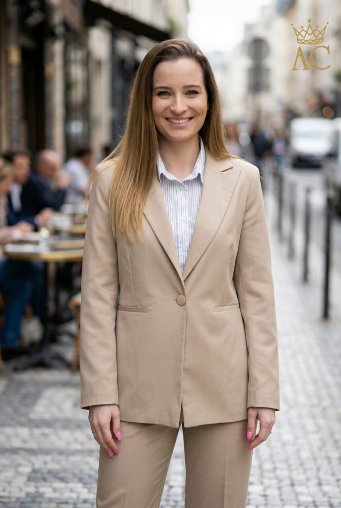 Elegante blazer Romana nm29