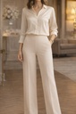 Crepe broek Robyn olifantenpijp