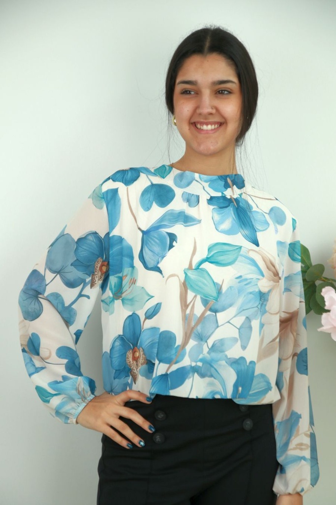 Cropped blouse Roxanne nm48