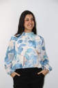Cropped bloemenblouse Roxanne nm48