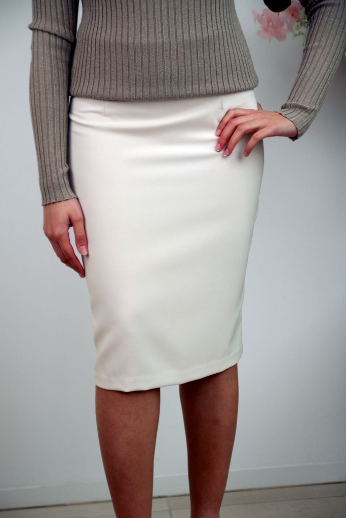 Rok Saar aansluitend gabardine zijnaad