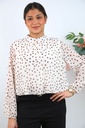 Cropped stippenblouse Raaf nm48