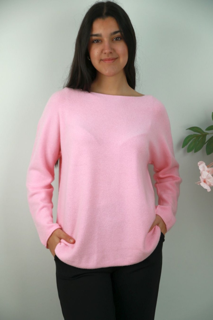 Nellie nm50 pull mouw oplegnaad open hals 