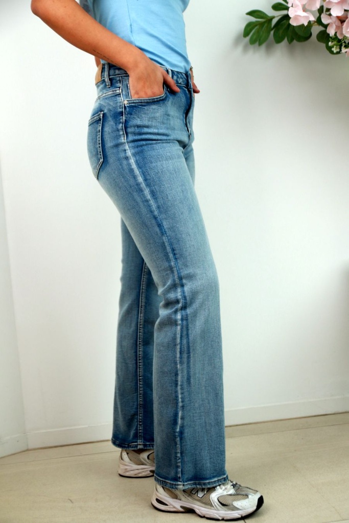 Jeansbroek Otje nm98 5 pocket aanpassende heup rechte pijp