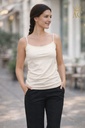 Top Omed nm95 spaghettibandjes viscose jersey