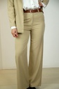 Pantalon Regina à jambe droite et à rayures